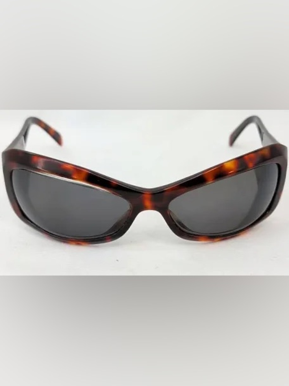 VERSACE GRECA TORTOISE Y2K SUNGLASSES WITH CASE AND AUTHENTICITY CARD